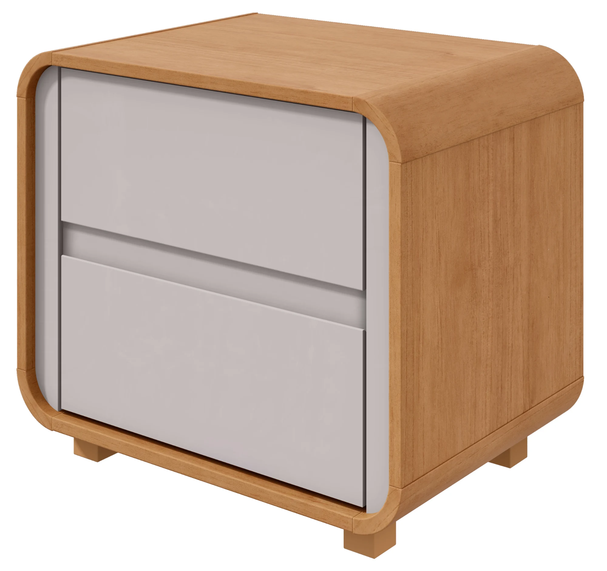 MESA DE CABECEIRA LOOP 2024 — AMENDOA CLEAN/OFF WH