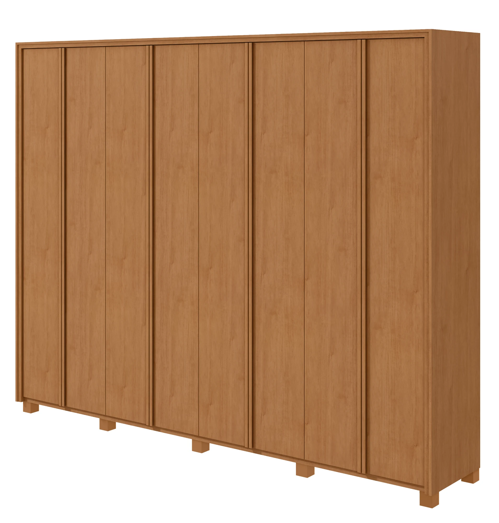 GUARDA ROUPA LOPAS 8 PTS ERGON — AMENDOA CLEAN · S/ESP · C/PES