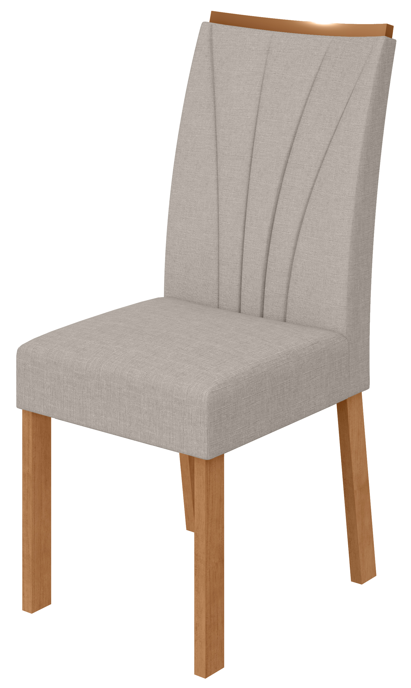 CADEIRA APOGEU 2025 C/6      AMENDOA CLEAN#LINHO MOSAICO