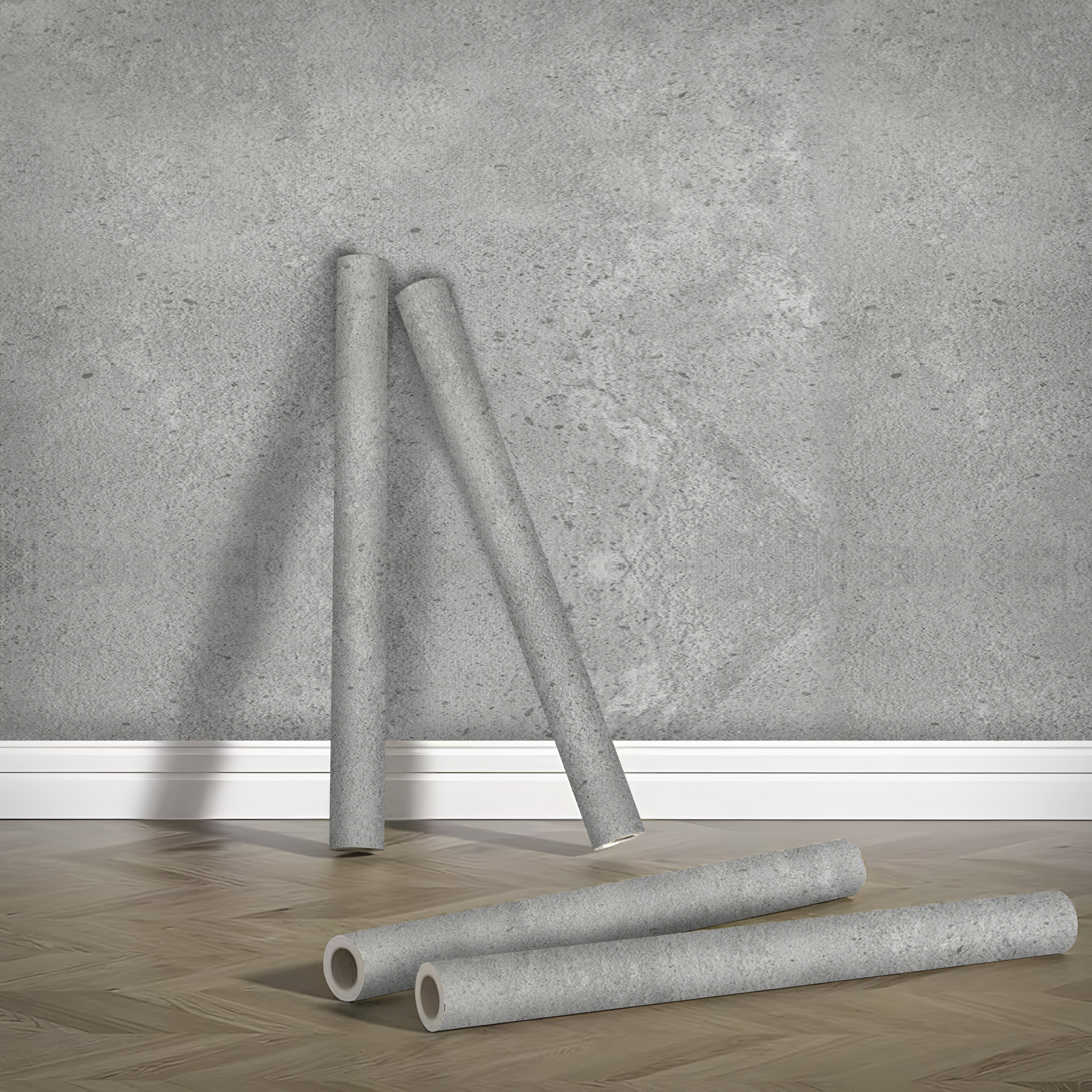 ADESIVO CIMENTO QUEIMADO ROLO 45cm x 2m x 0,08mm100% PVC AUTOADESIVO