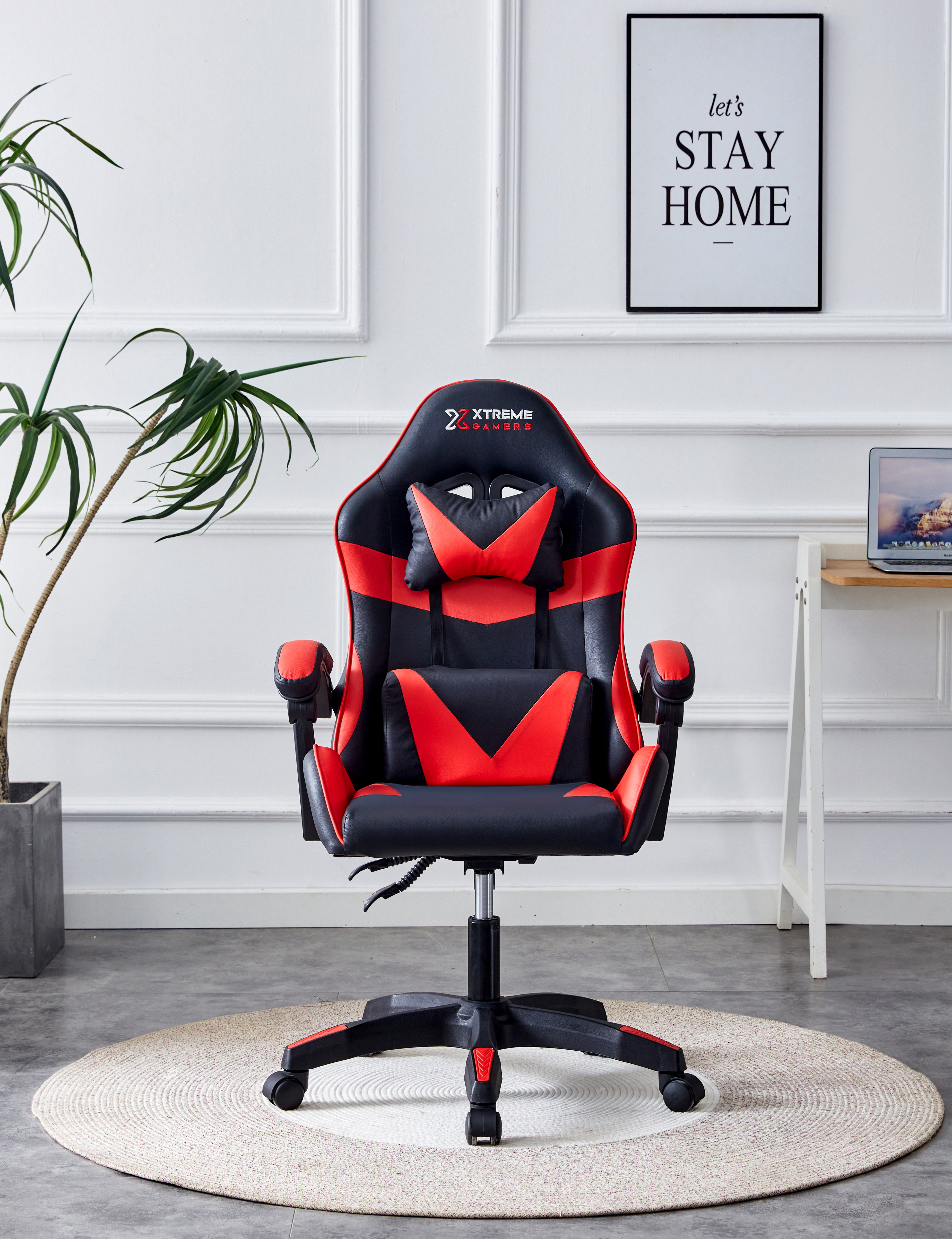CADEIRA XTREME GAMERS CINESIS PRETA E VERMELHA