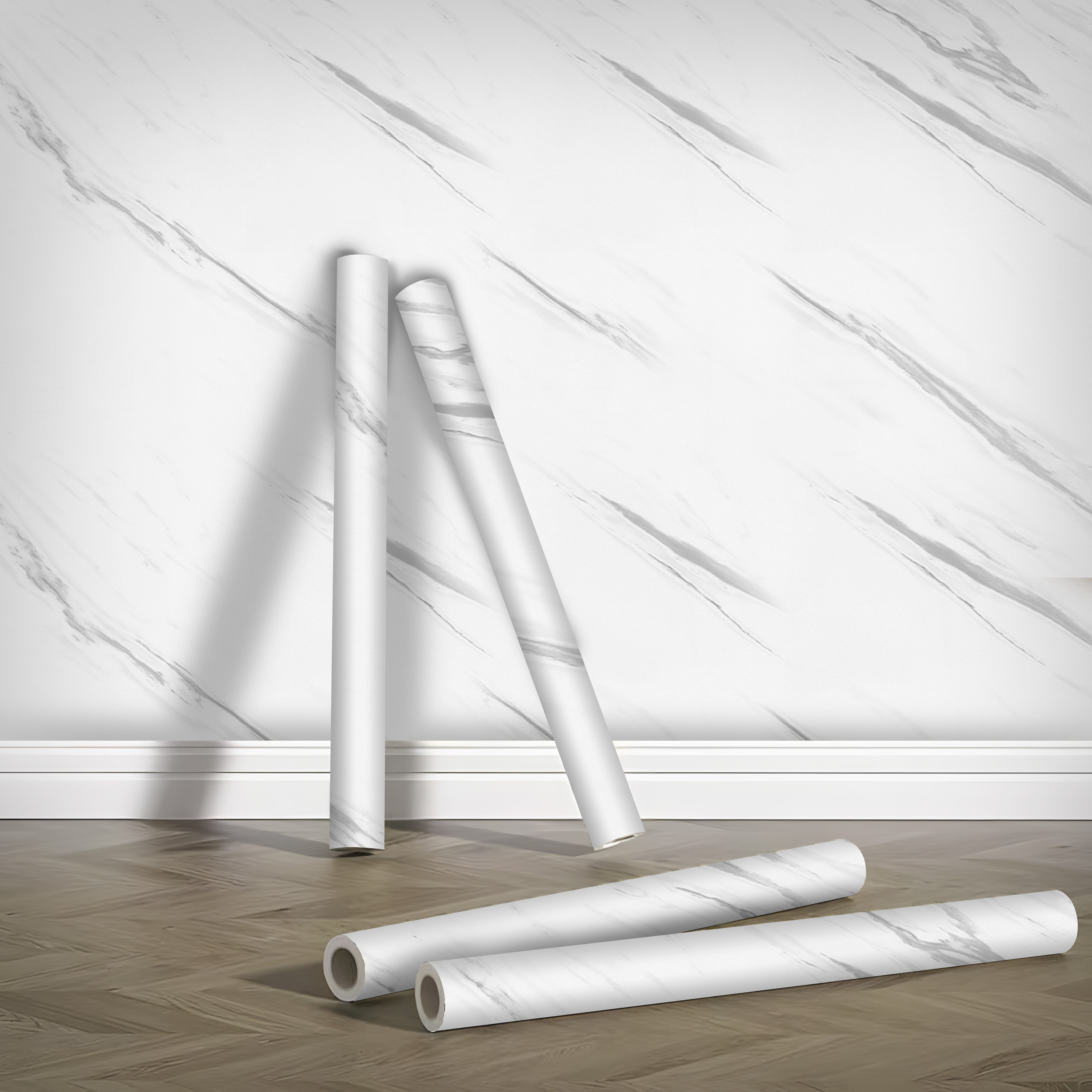 ADESIVO MARMORE CARRARA ROLO 45cm x 2m x 0,08mm100% PVC AUTOADESIVO