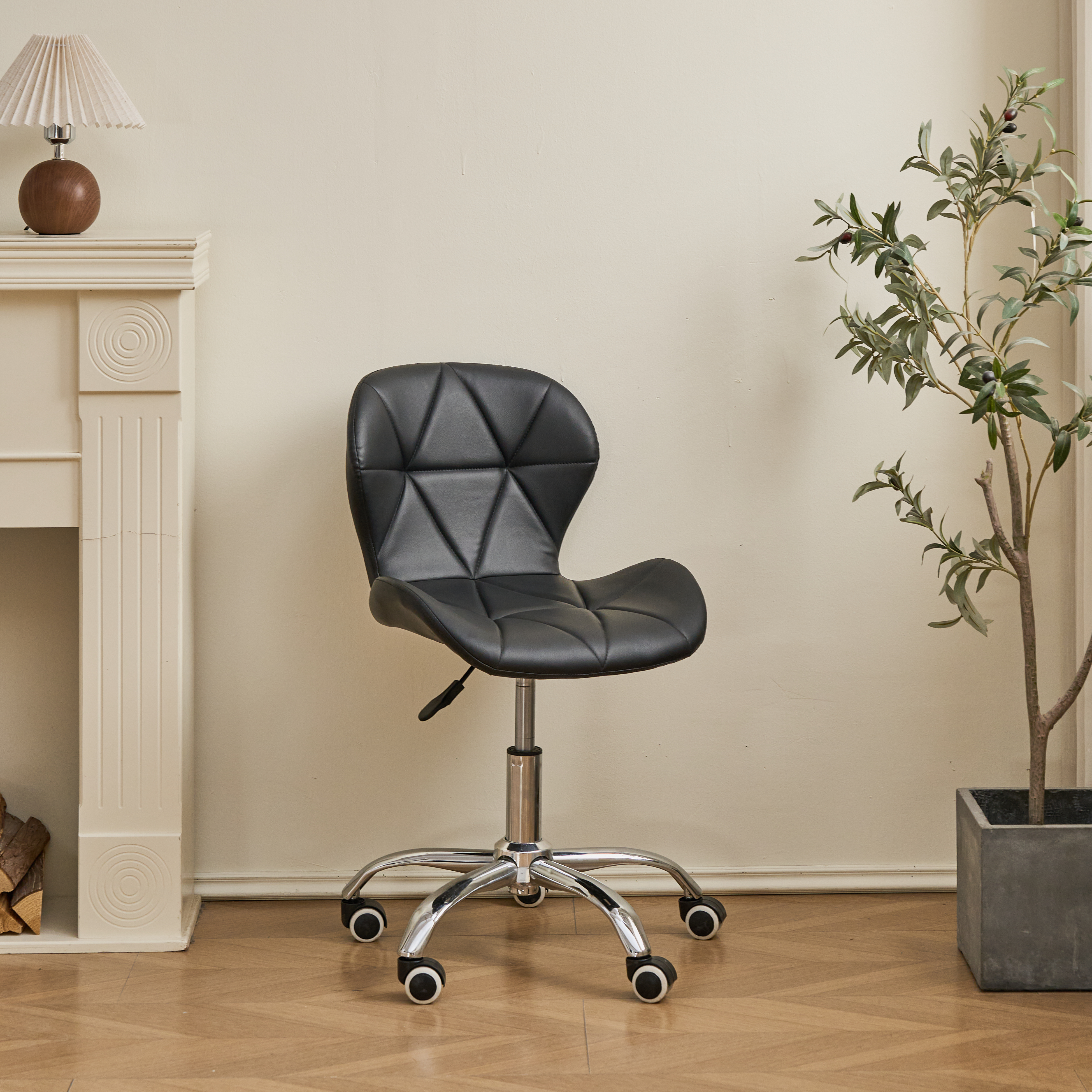 CADEIRA SLIM OFFICE PRETA