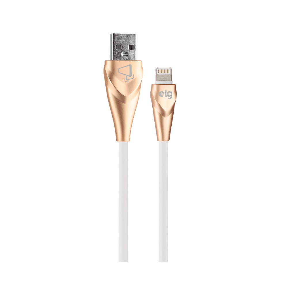CABO LIGHTNING - CONECTORES EM ALUMINIO - 1 METRO - BRANCO - AL810WH