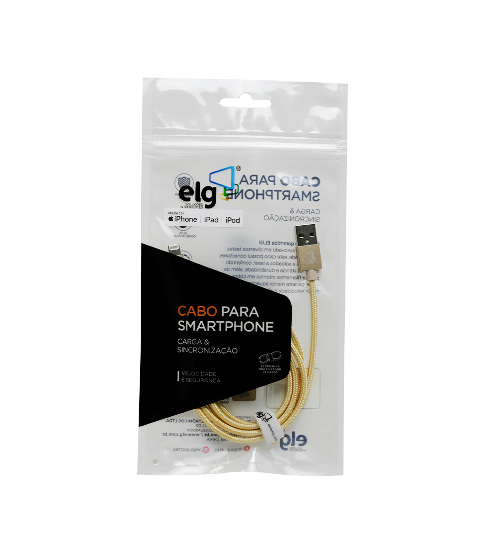 CABO LIGHTNING PARA RECARGA E SINCRONIZACAO - C810BG