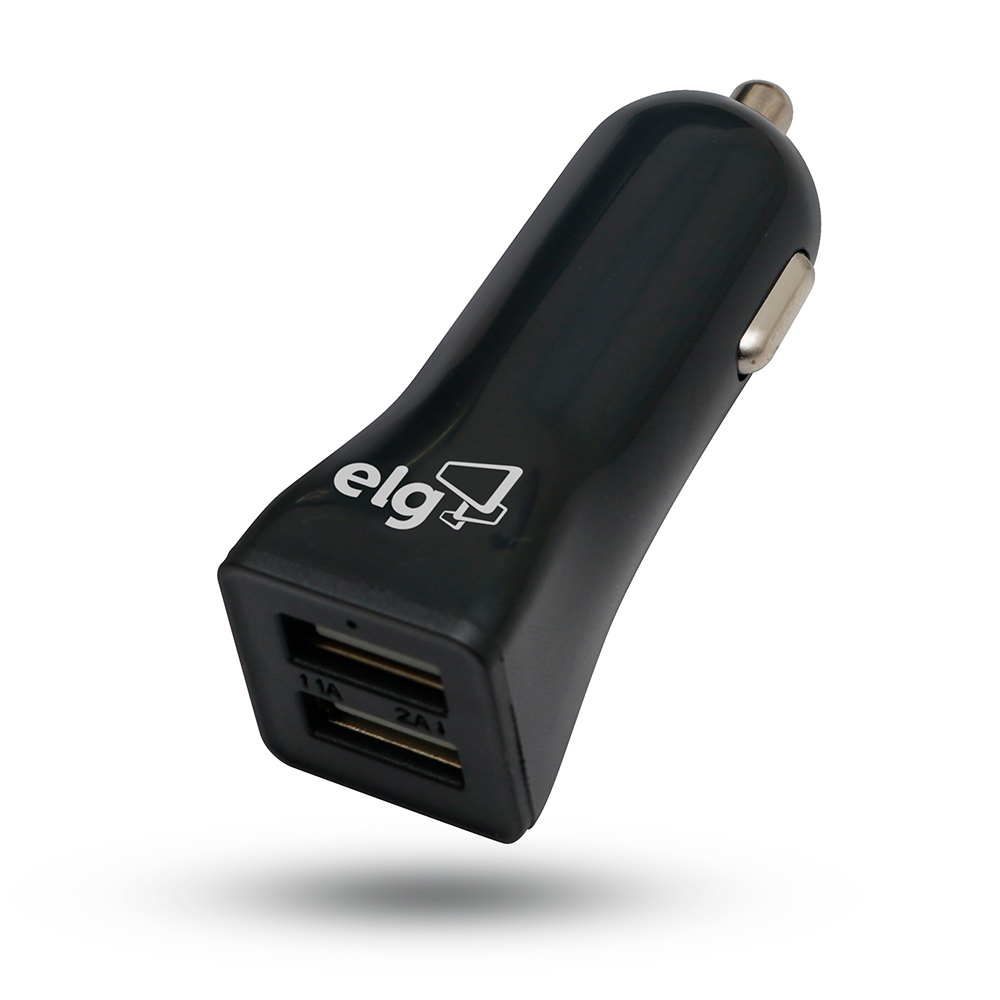 CARREGADOR VEICULAR UNIVERSAL 2 SAIDAS USB  - CC2SPT