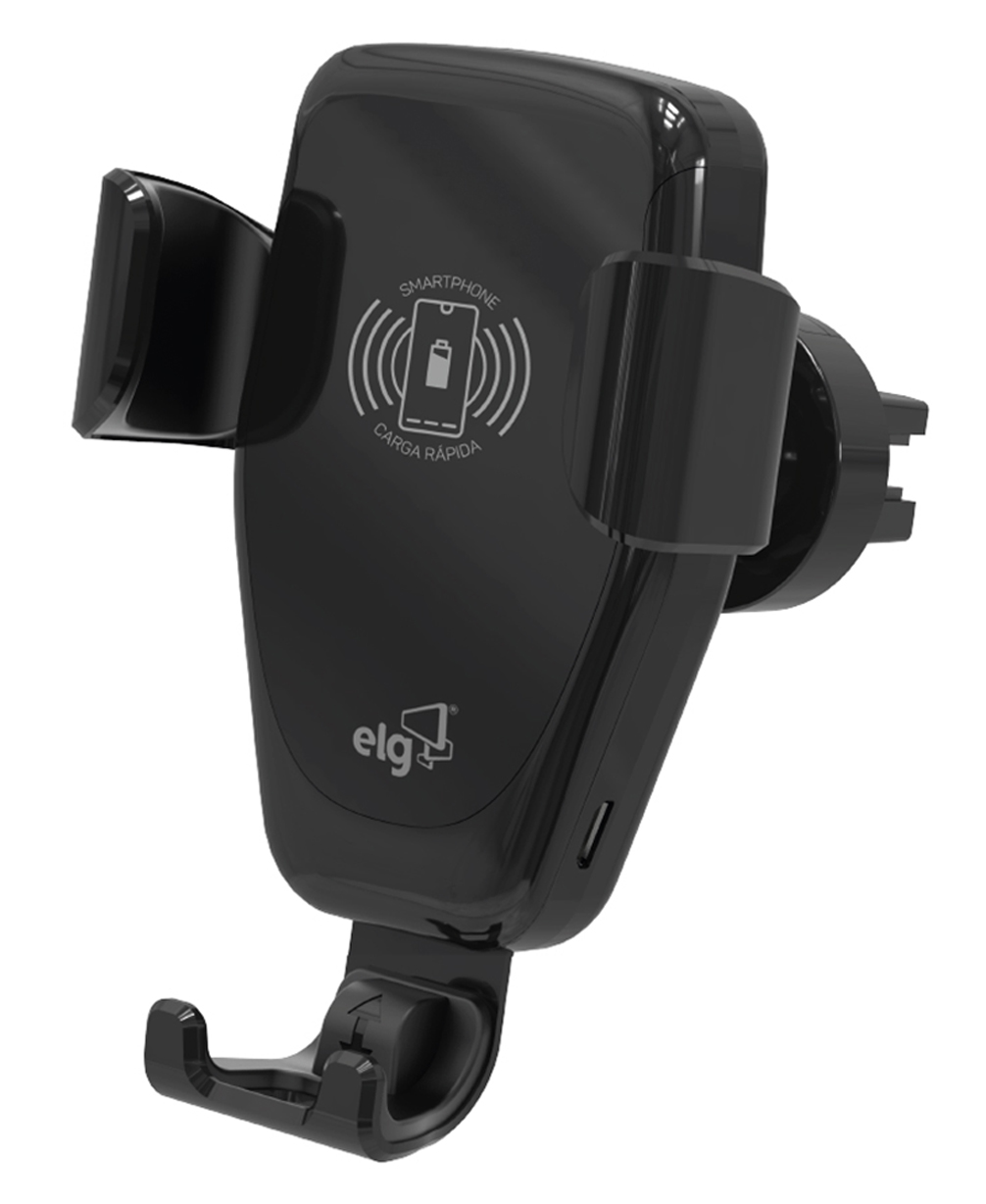 CH360WA - SUPORTE VEICULAR CARREGADOR WIRELESS - SAÍDA DE AR
