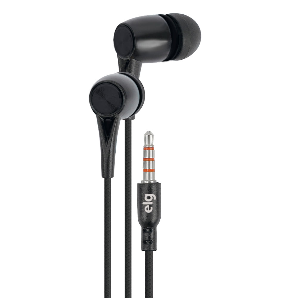 FONE DE OUVIDO INTRA-AURICULAR CABO 1,2 METRO - EP12BK