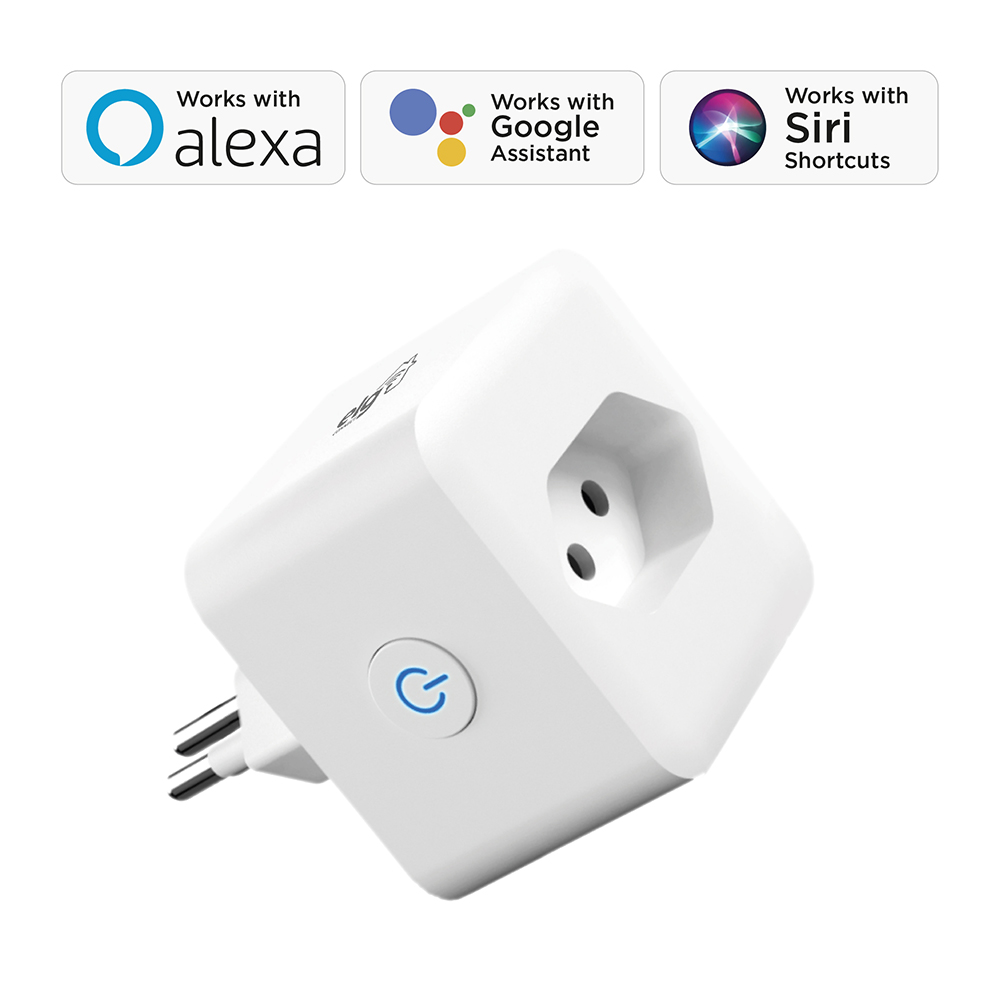 PLUGUE DE TOMADA 16A INTELIGENTE WI-FI - SHPT400