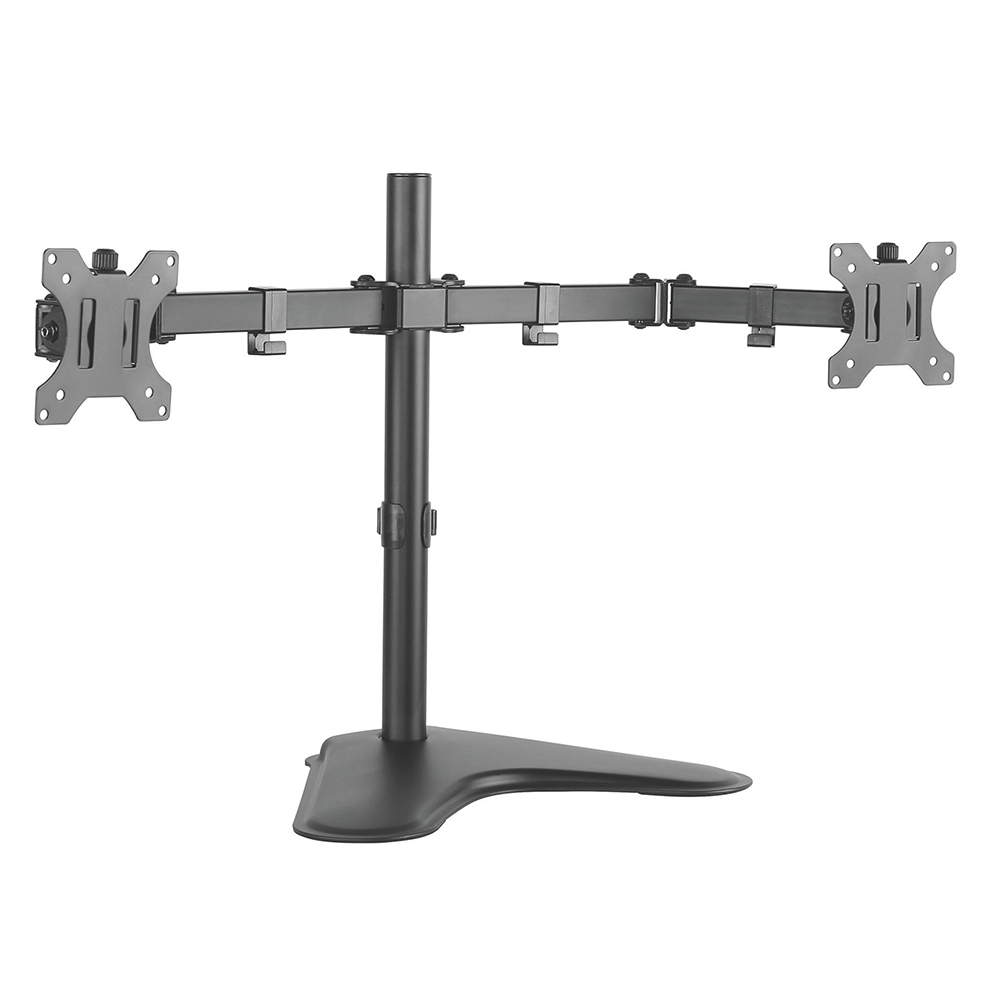 SUPORTE ERGONÔMICO ARTICULADO DE MESA PARA 2 MONITORES DE 17" A 32" - T1224N