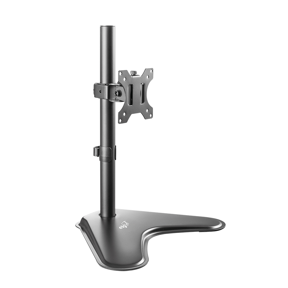 SUPORTE ERGONÔMICO ARTICULADO DE MESA PARA MONITORES DE 15" A 32" - PRETO - T80N