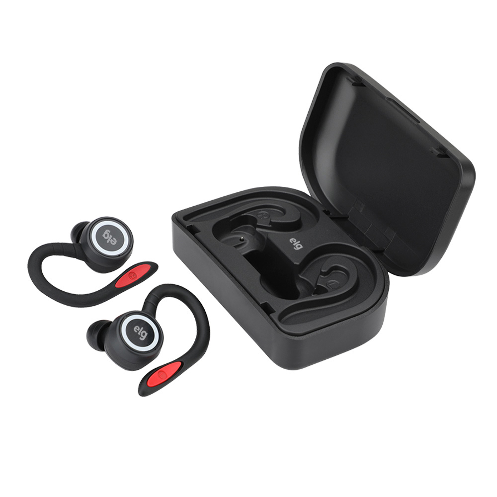 TWSP2 - FONE DE OUVIDO TWS ESPORTIVO - BLUETOOTH 5.3 + BLE - PRETO - ELG