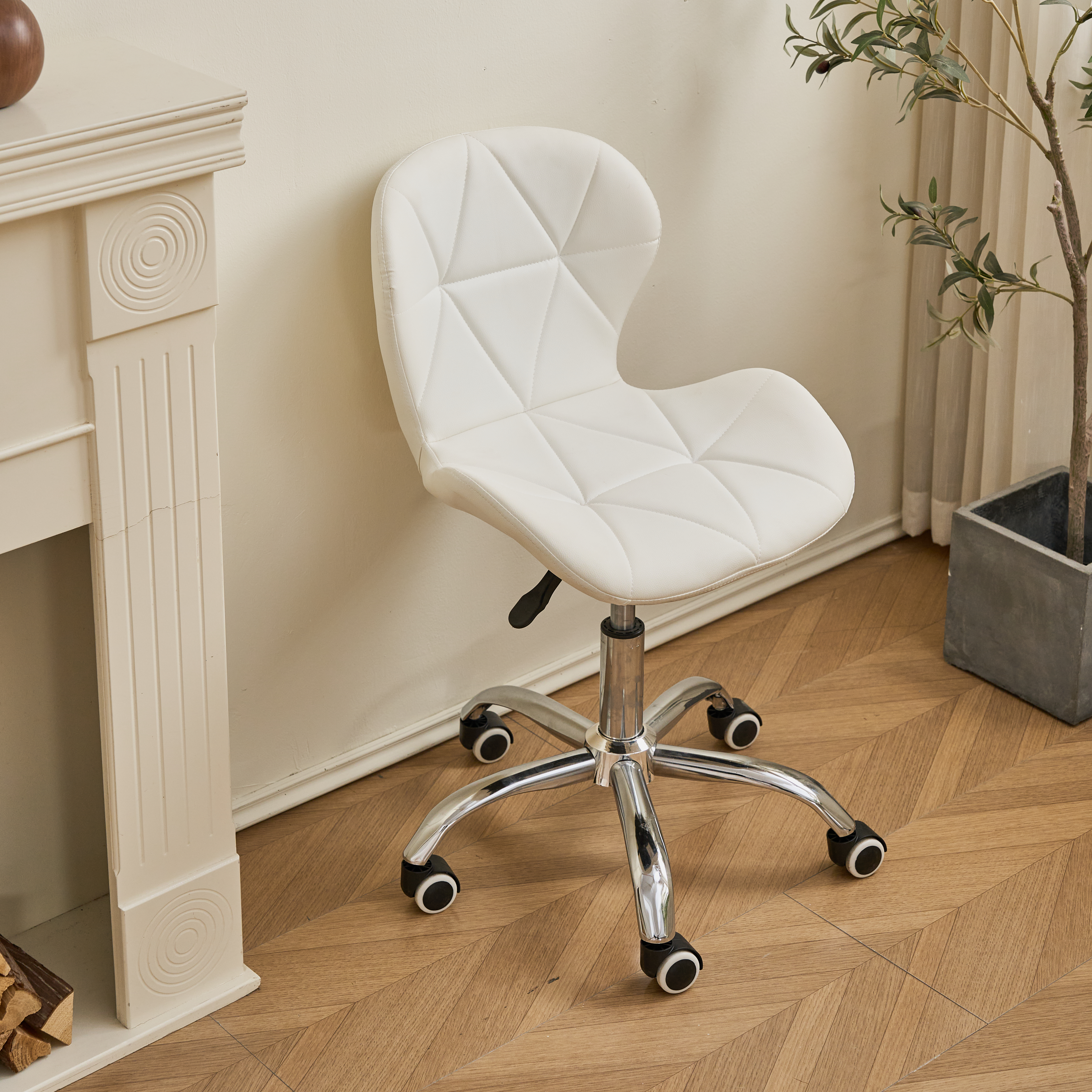 CADEIRA SLIM OFFICE BRANCA