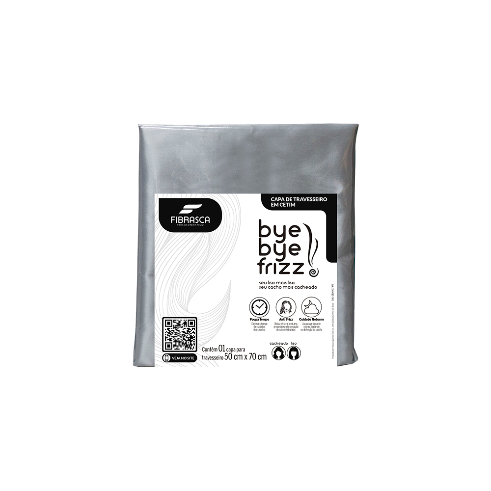 CAPA P/ TRAVESSEIRO BYE BYE FRIZZ 50X70