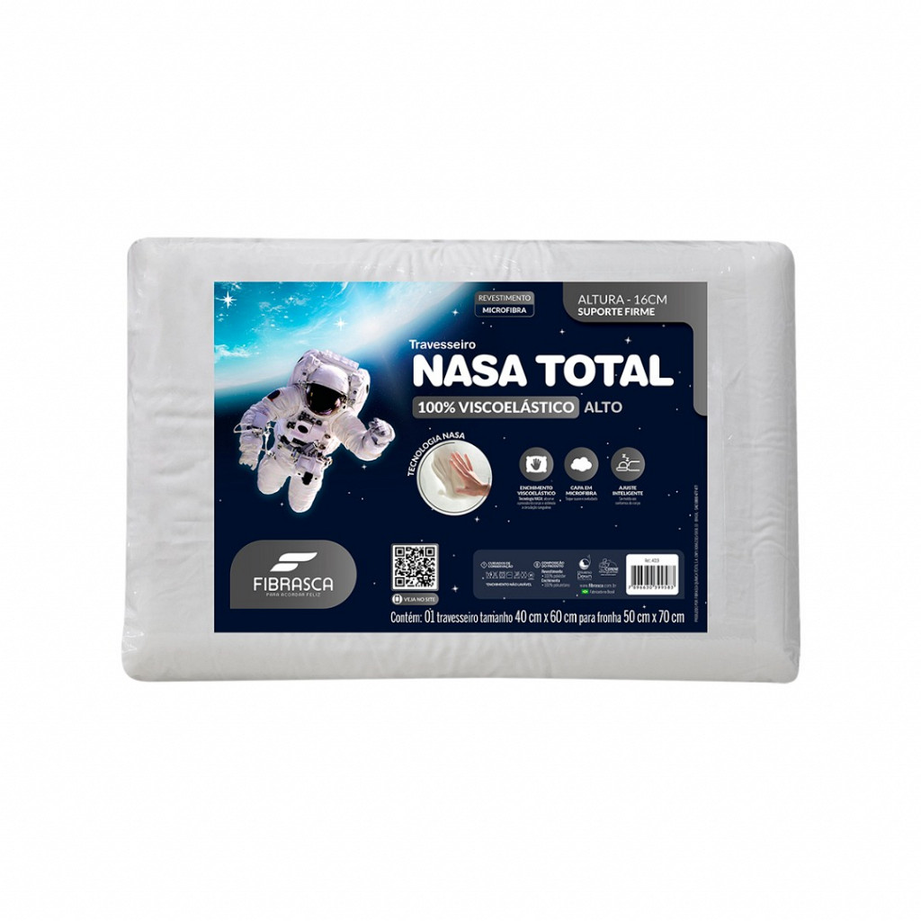 TRAVESSEIRO NASA TOTAL ALTO 40X60X16