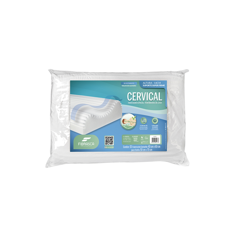 TRAVESSEIRO CERVICAL 50X70