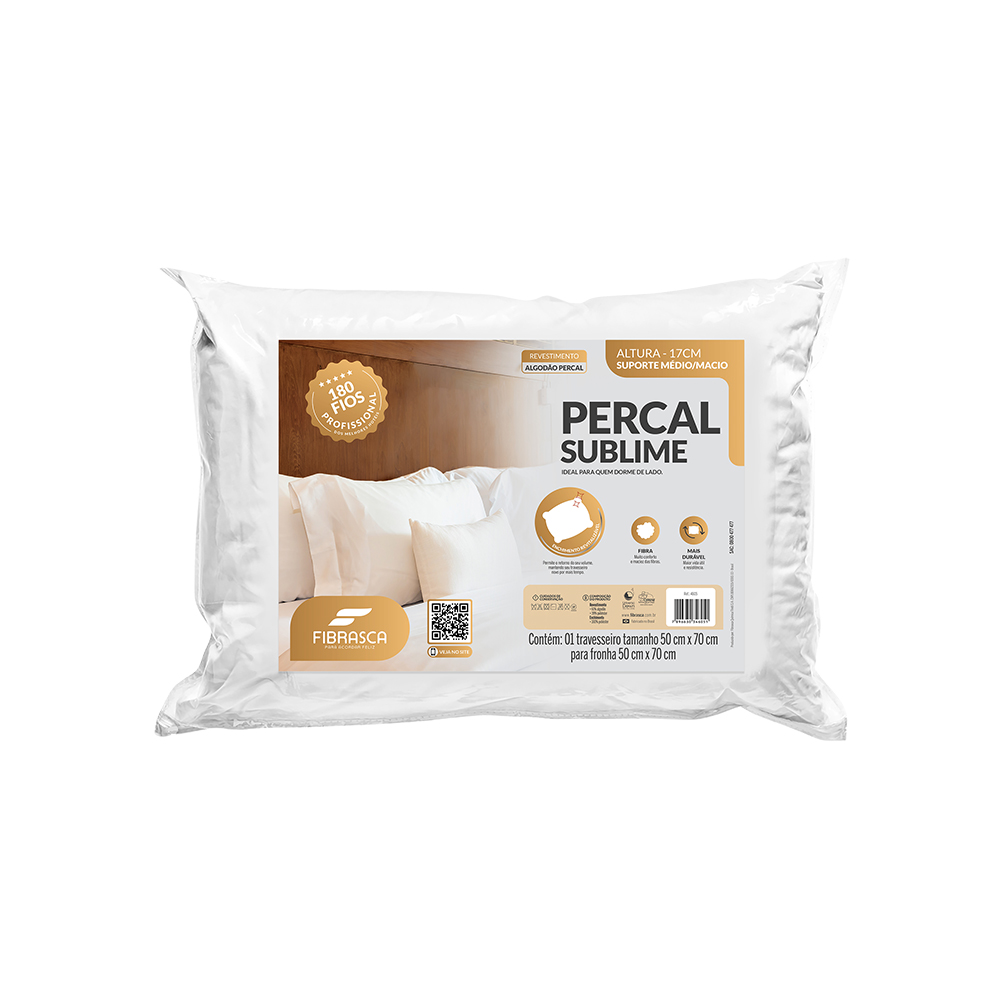 TRAV. PERCAL SUBLIME 50X70