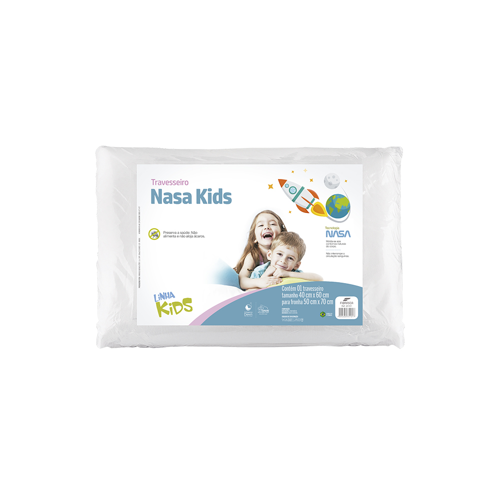 TRAVESSEIRO NASA KIDS 40X60X8
