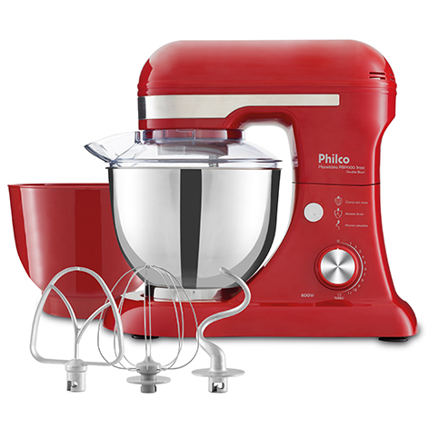 BATEDEIRA PLANETARIA PBP600V TURBO INOX DOUBLE BOWL 127V