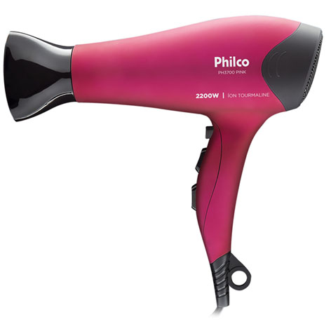 SECADOR DE CABELOS PH3700 PINK 220V