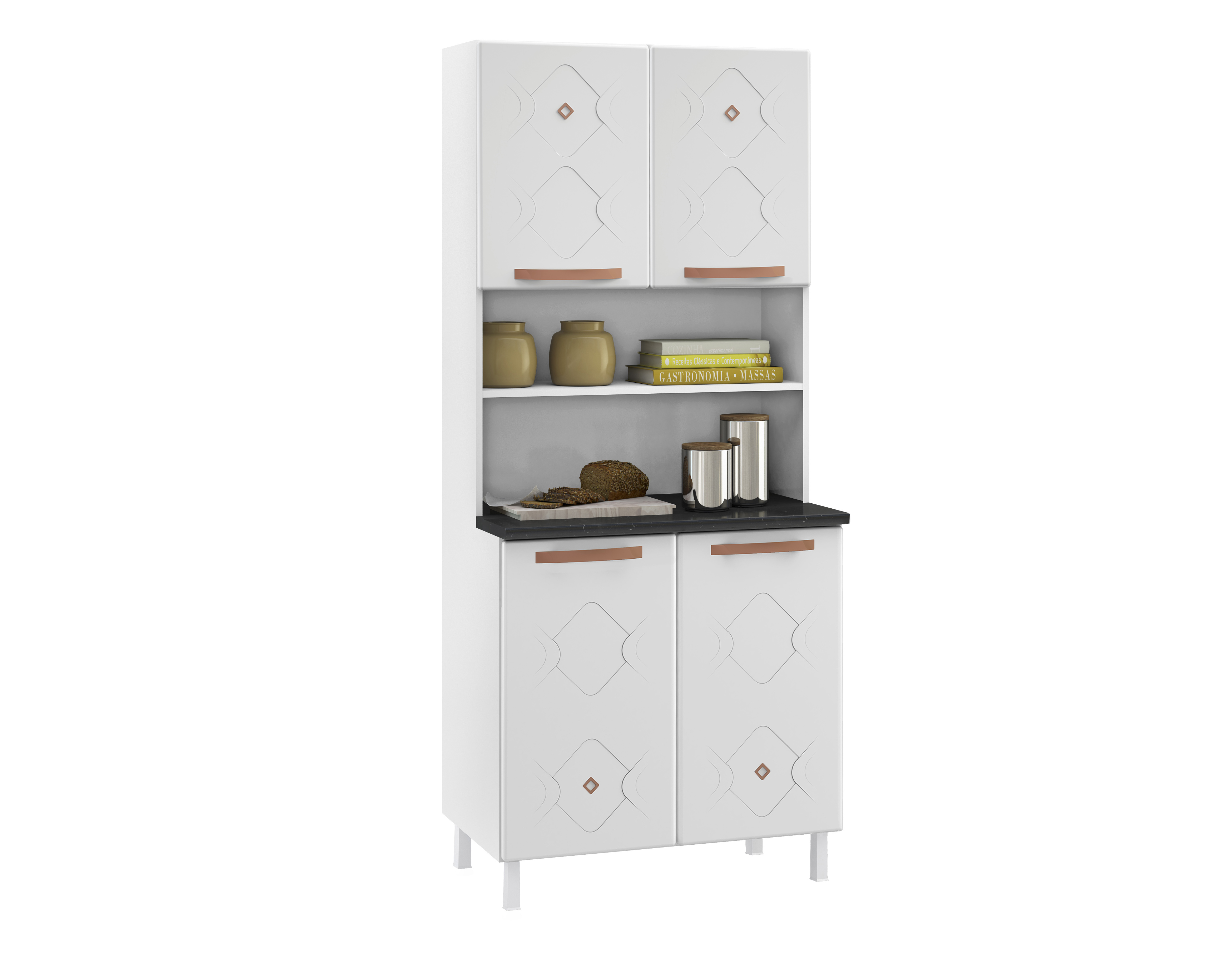 KIT DUPLO C/TAM MIRAGE NEW BRANCO