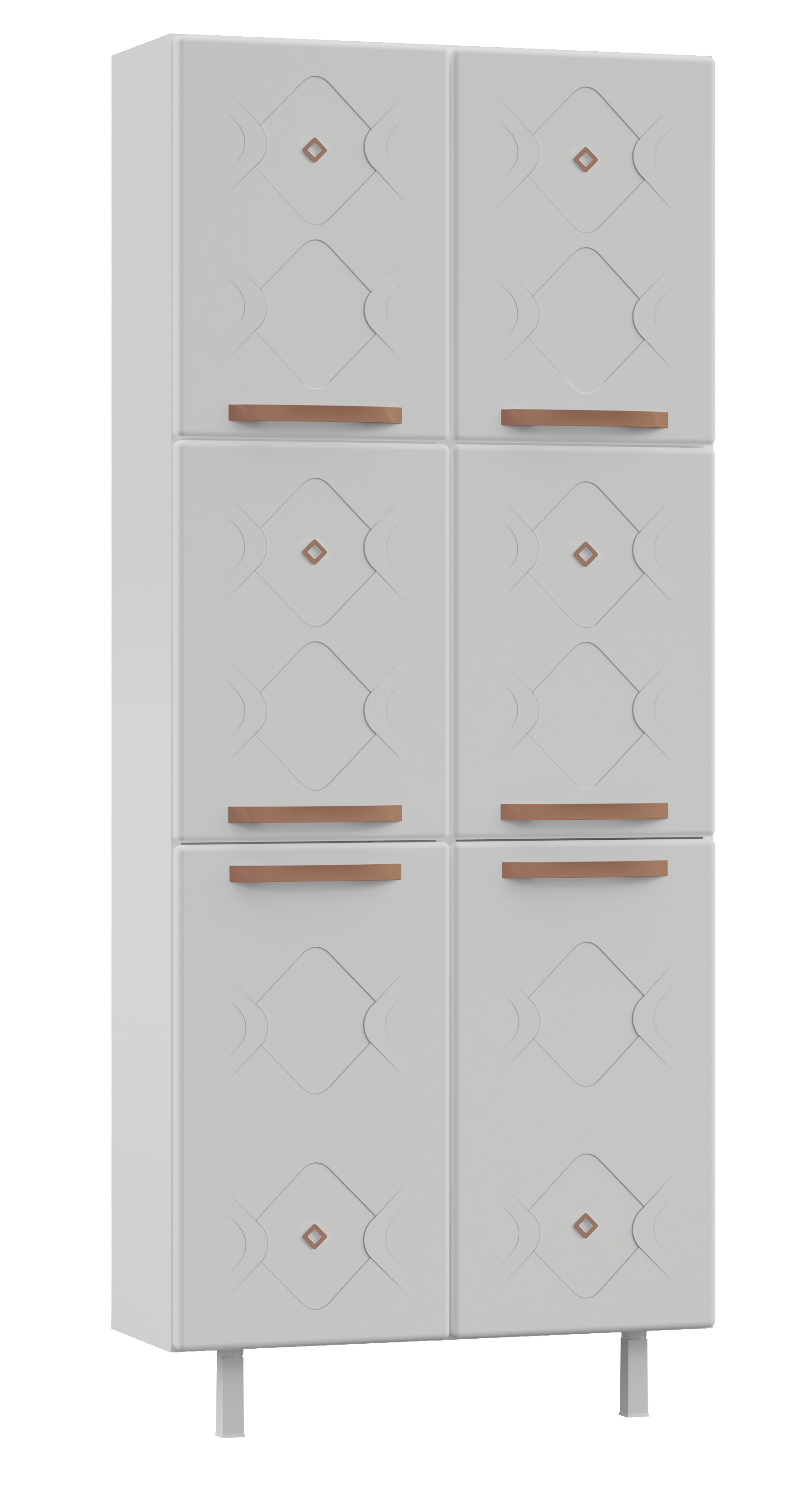 PANELEIRO DUPLO MIRAGE NEW BRANCO
