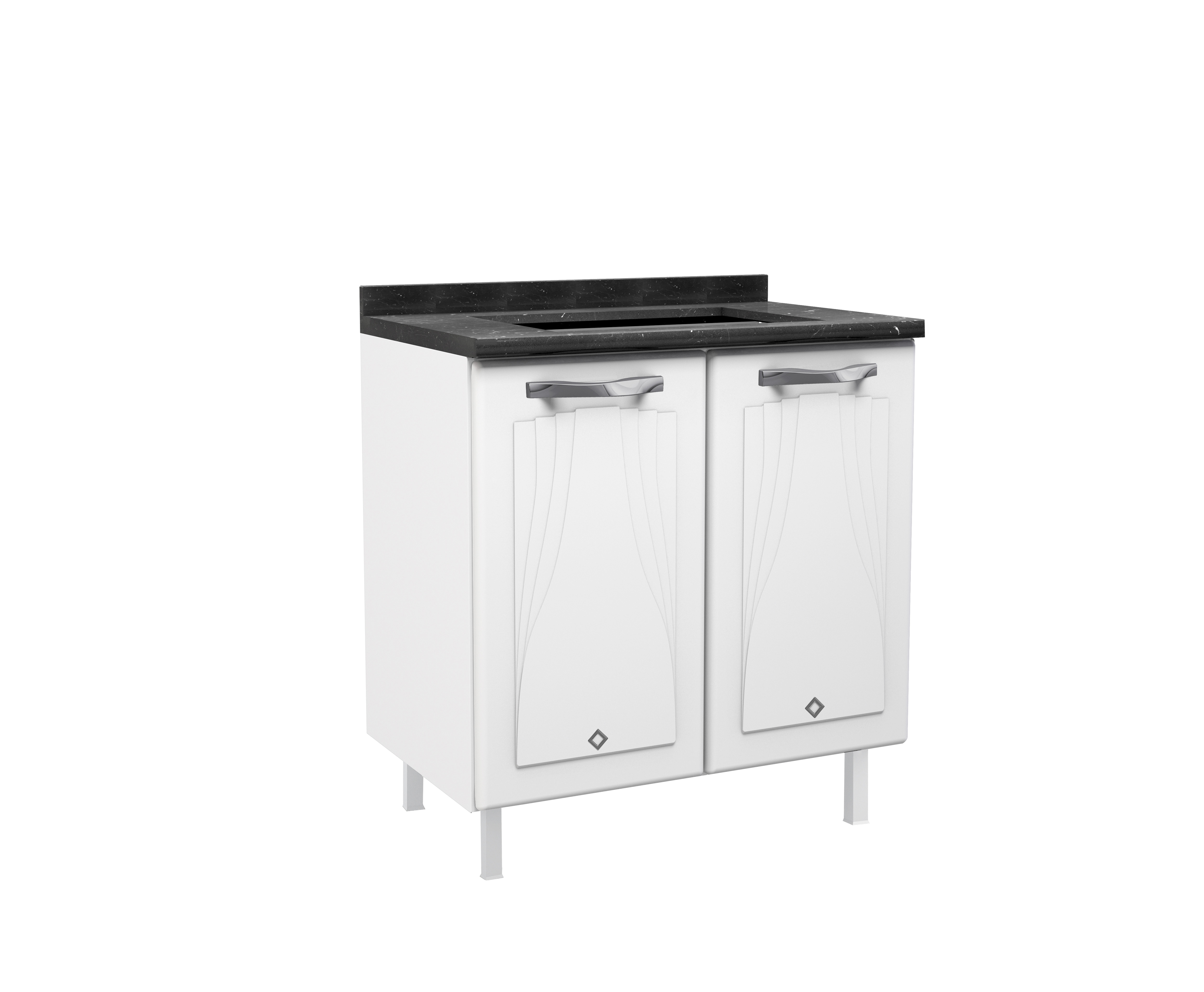 BALCAO DUPLO C/TAM PARA COOKTOP STAR NEW BRANCO