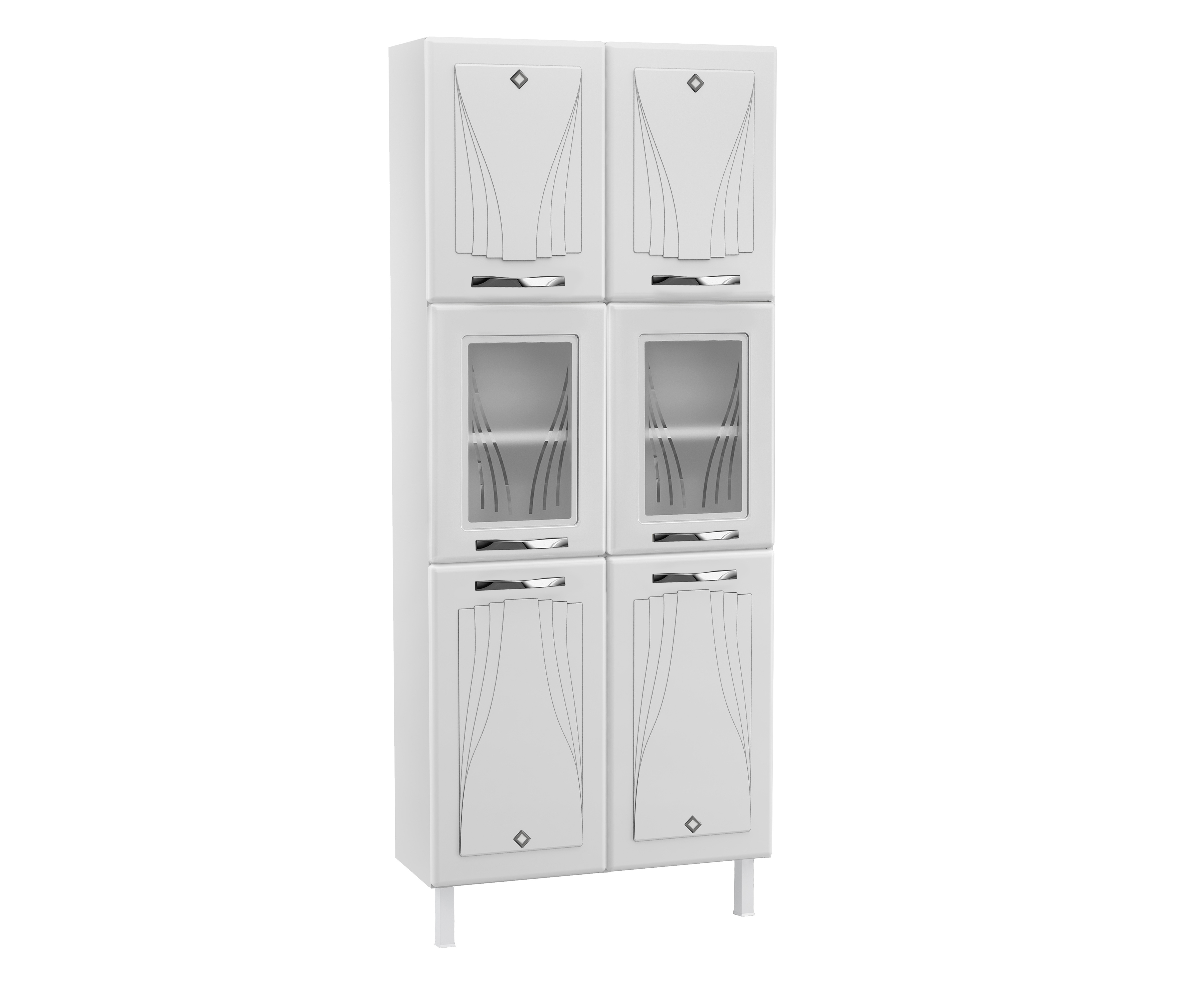 PANELEIRO DUPLO 2P C/V STAR NEW BRANCO