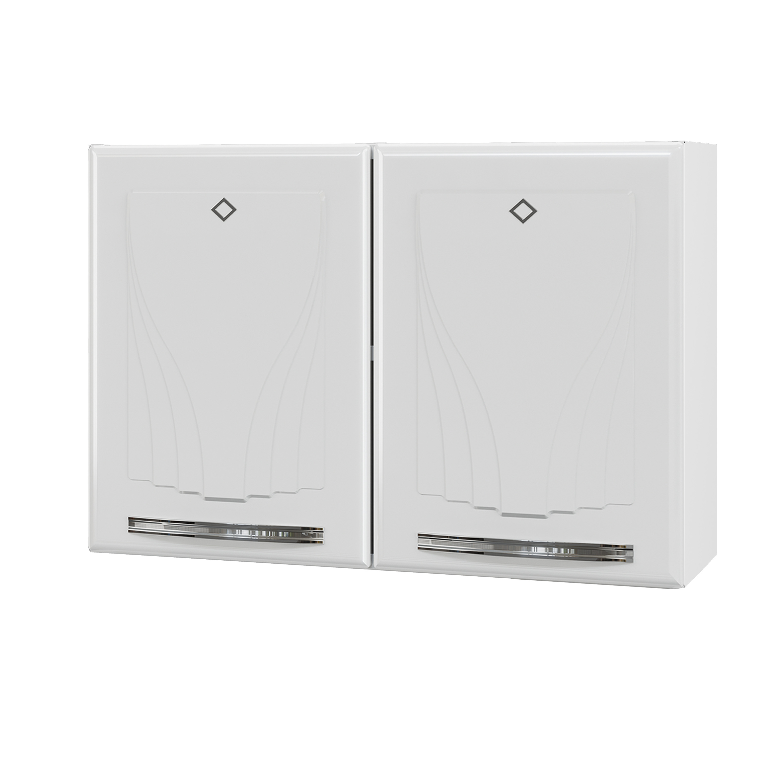 ARMARIO CRISTAL DUPLO MEDIO BRANCO