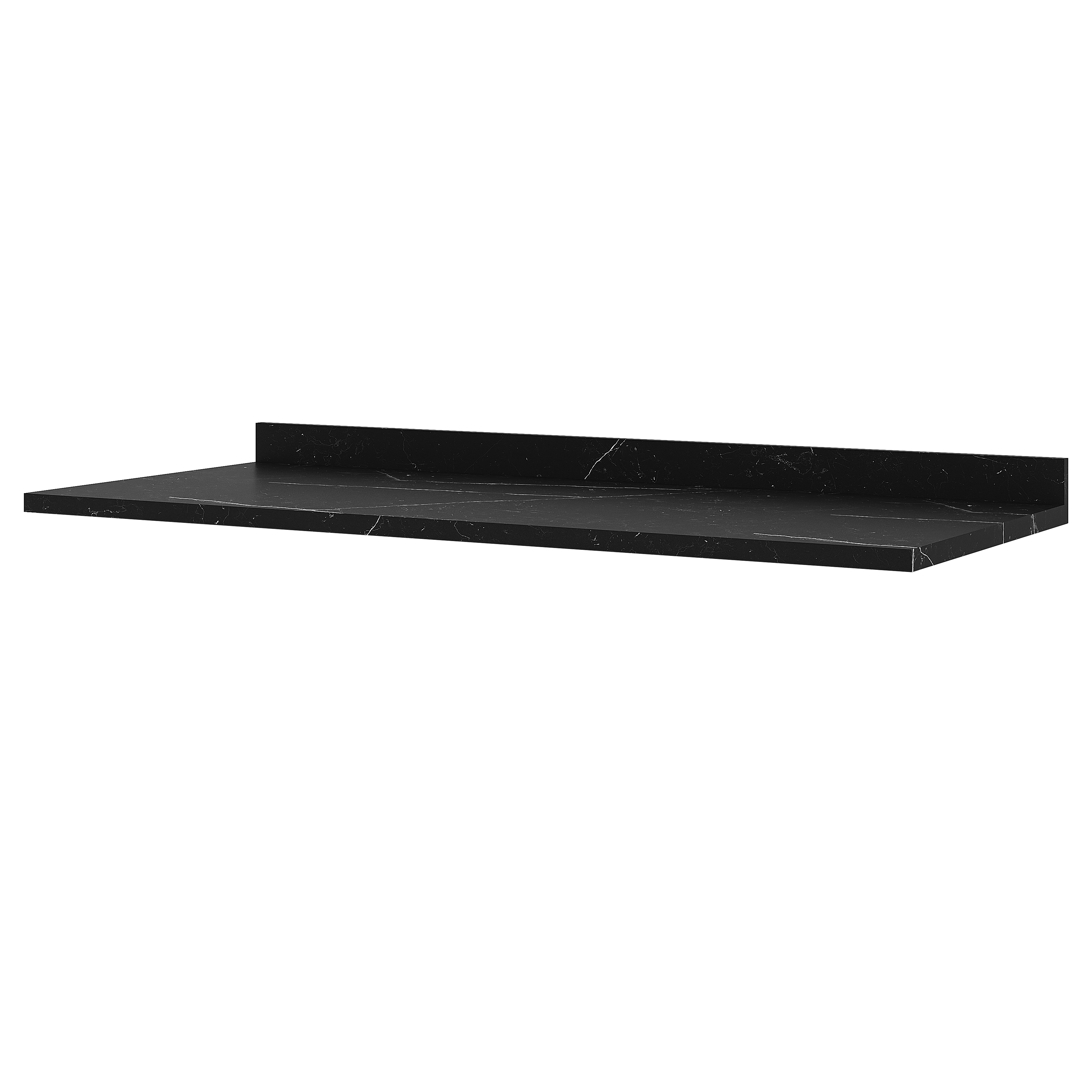 COMPLEMENTO TAMPO 1200X520X80MM MARMORE PRETO