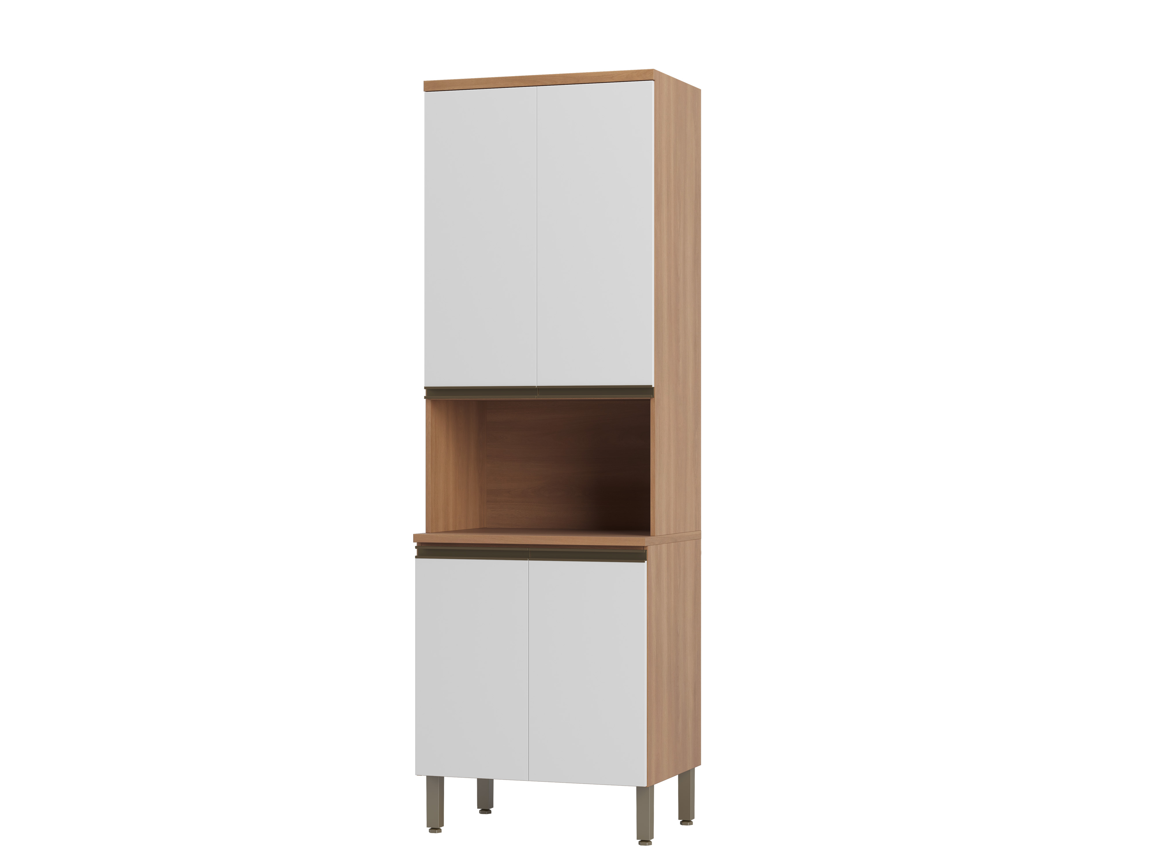PANELEIRO MACADAMIA 700MM P/MICRO 4PT FREIJO/BRANCO
